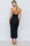 Parker Maxi Dress - Black Shimmer