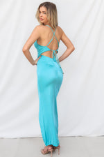 Pauline Maxi Dress - Teal