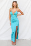 Pauline Maxi Dress - Teal