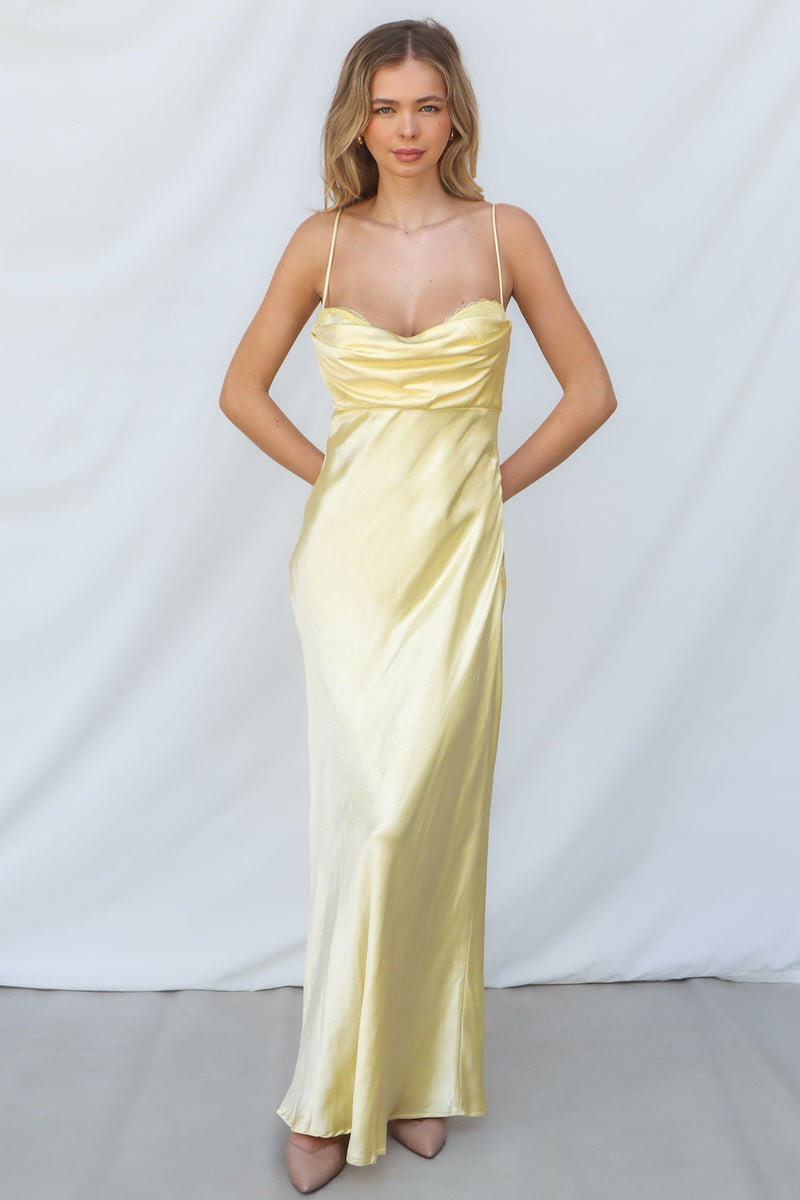 Payne Maxi Dress - Yellow