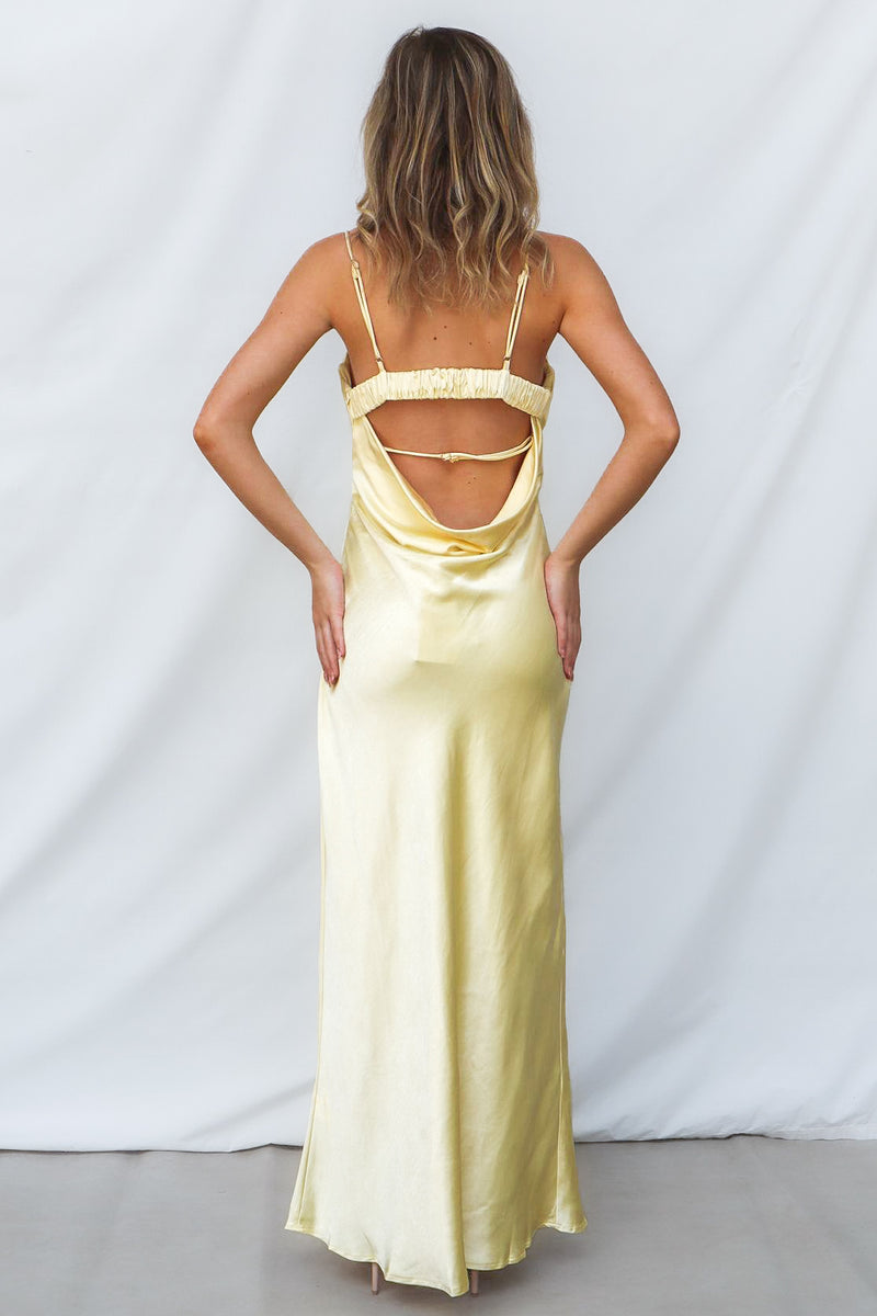 Payne Maxi Dress - Yellow