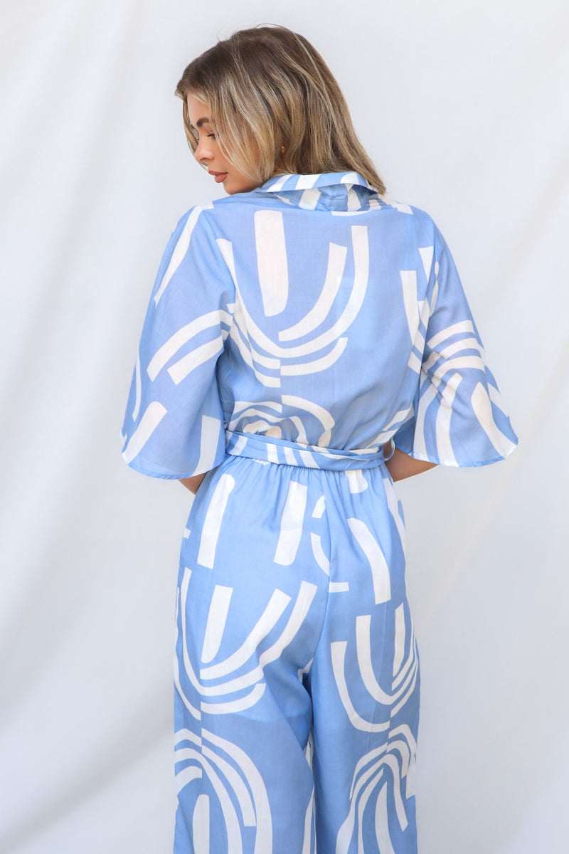 Pippa Jumpsuit - Blue