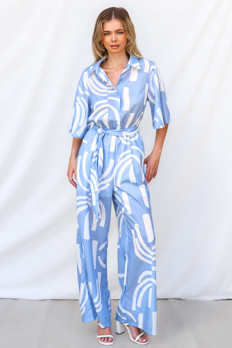 Pippa Jumpsuit - Blue