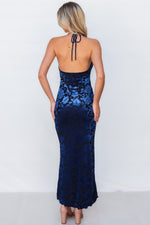 Riley Maxi Dress - Midnight Blue