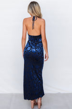 Riley Maxi Dress - Midnight Blue