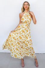 Rivka Midi Dress - Yellow