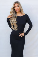 Rowdy Maxi Dress - Black
