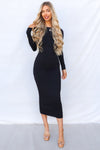 Rowdy Maxi Dress - Black