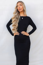 Rowdy Maxi Dress - Black