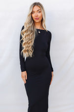 Rowdy Maxi Dress - Black