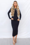 Rowdy Maxi Dress - Black