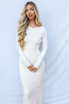 Rowdy Maxi Dress - Cream