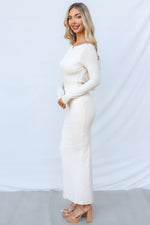 Rowdy Maxi Dress - Cream