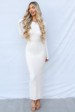 Rowdy Maxi Dress - Cream