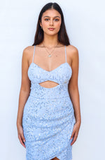 Saylor Mini Dress - Blue