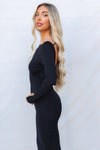 Sonia Maxi Dress - Black