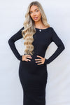Sonia Maxi Dress - Black