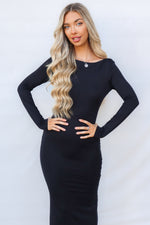 Sonia Maxi Dress - Black