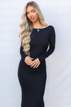 Sonia Maxi Dress - Black
