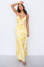 Talia Maxi Dress - Yellow Multi