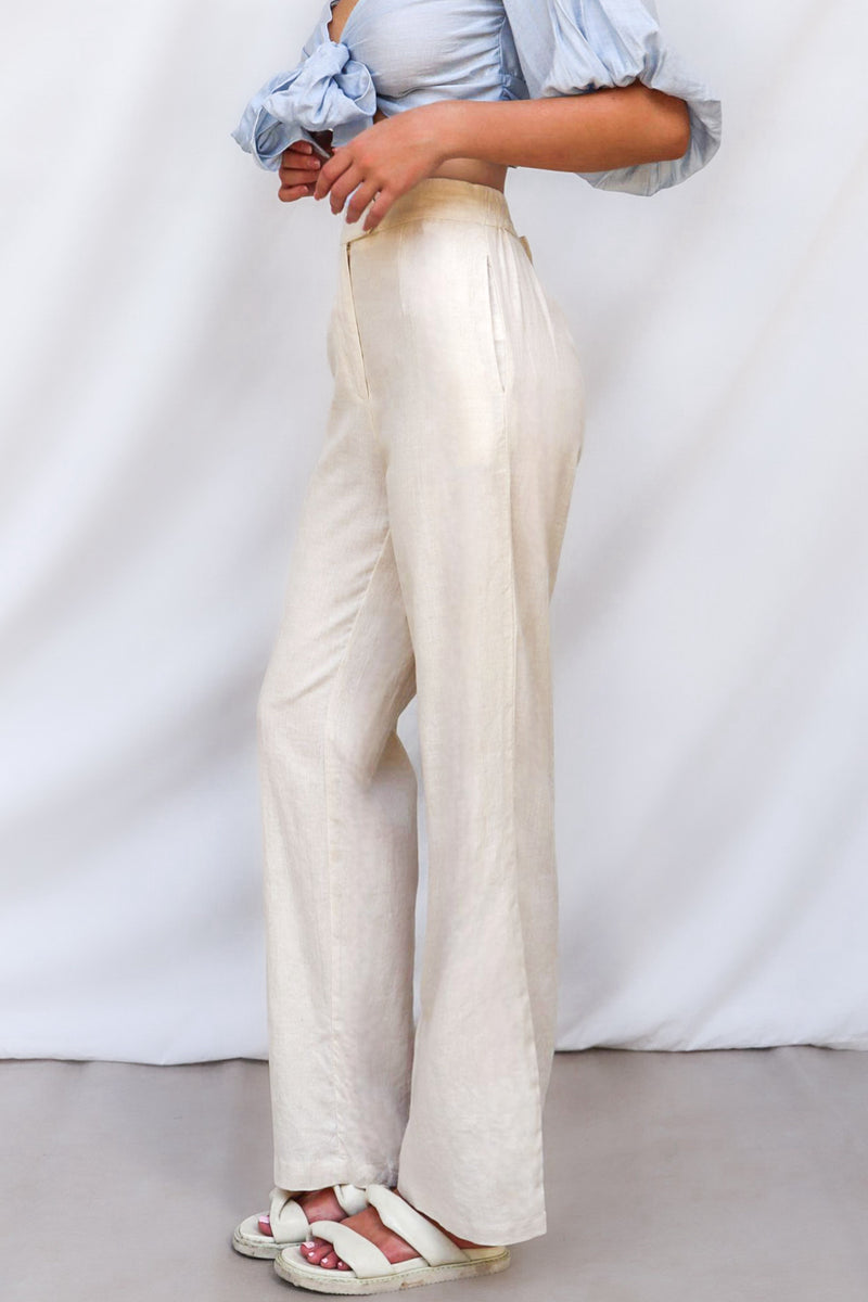 Tari Pants - Beige