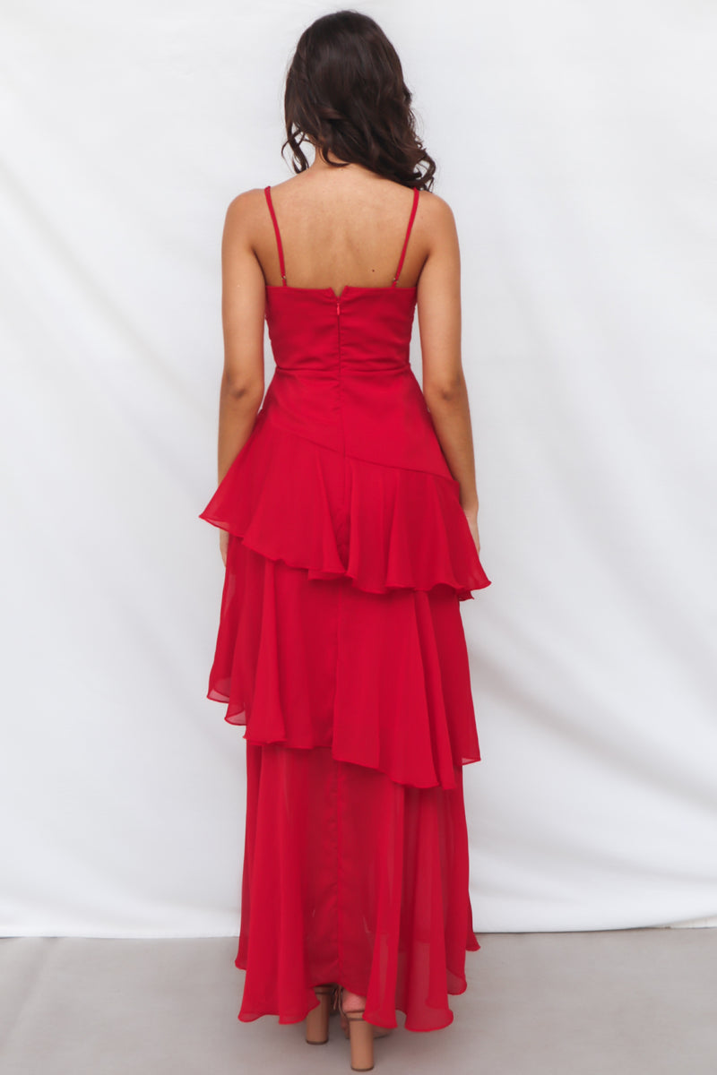 Tommi Maxi Dress - Red