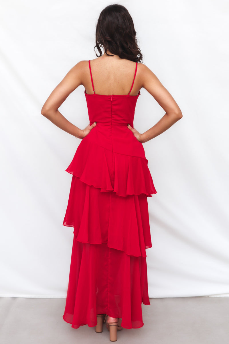 Tommi Maxi Dress - Red