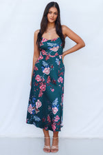 Verlaine Midi Dress - Multi Floral