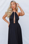 Viera Maxi Dress - Black