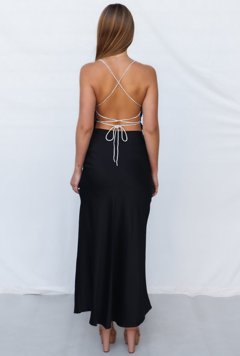 Wren Maxi Dress - Black