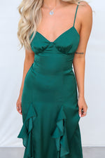 Yolanda Midi Dress - Emerald