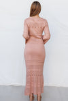 Zila Maxi Dress - Blush