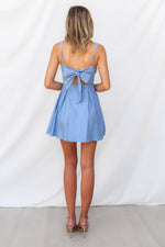 Alany Mini Dress - Blue