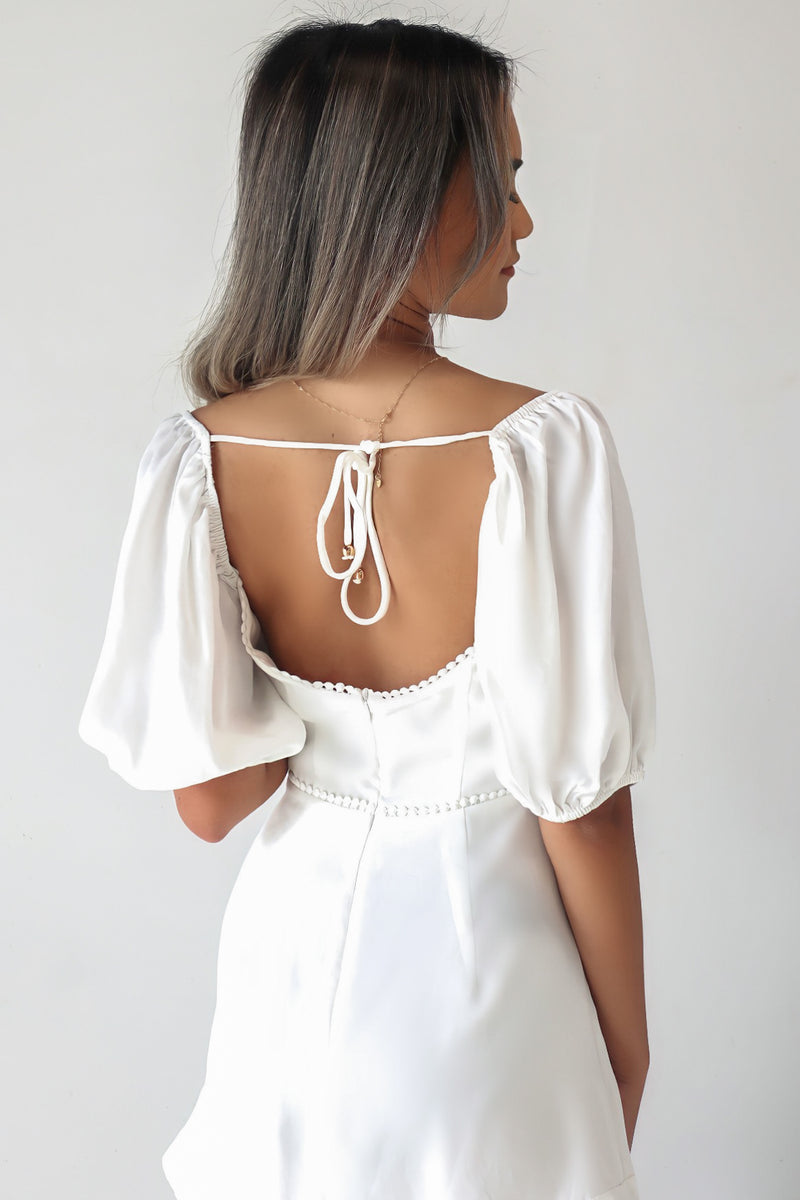 Cyrus Mini Dress - White