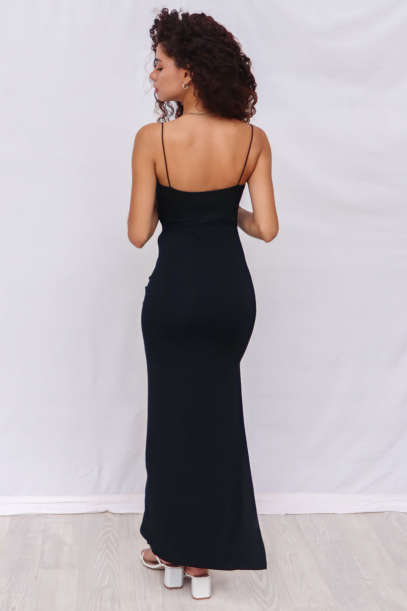 Faye Maxi Dress - Black