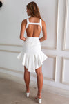Hannah Mini Dress - White