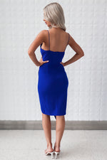 Kylie Bodycon Dress - Electric Blue