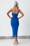 Leah Midi Dress - Electric Blue