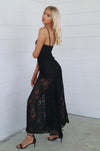 Leticia Lace Jumpsuit - Black - Runway Goddess
