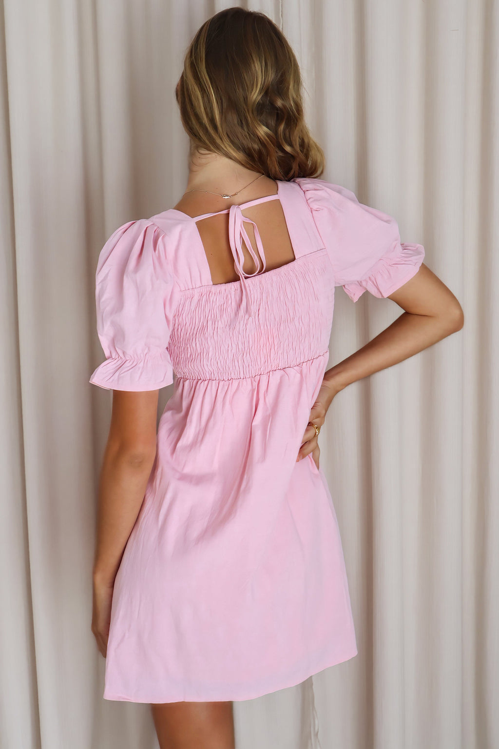 Lilo Mini Dress - Pink