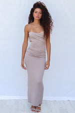 Lisa Maxi Dress - Beige