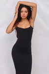 Lisa Maxi Dress - Black