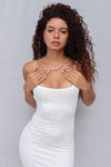 Lisa Maxi Dress - White