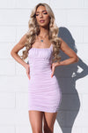 Ciara Jersey Dress - Lilac