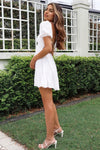 Hazel Mini Dress - White