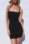 Ciara Jersey Dress - Black